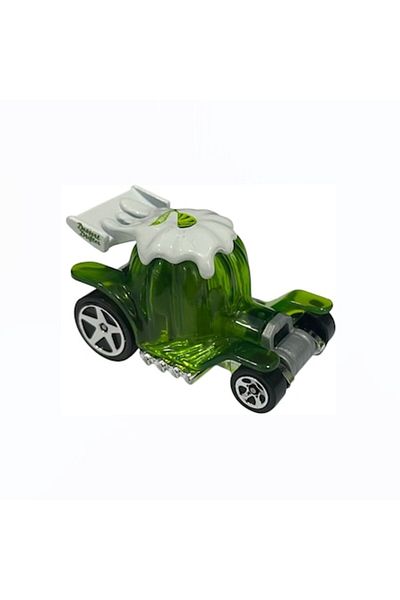 mattel Masinuta Hot Wheels, Dessert Drifter, verde, 5.5x3 cm