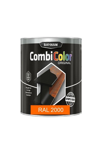 OEM Vopsea CombiColor Original Portocaliu Lucios RAL2000 750 ml