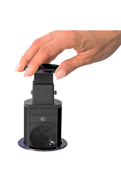 Mercaton Distribuitor 3 prize cu protectie pentru copii, Carcasa Metalica, Montare pe Blat, Sistem Pop-Up, 23