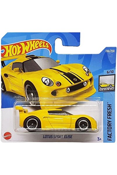 HOT WHEELS Masinuta metalica Hot Wheels, Lotus Sport Elise, Galben, 1:64