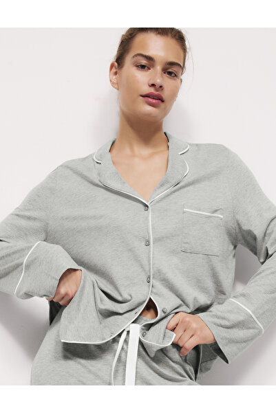 Marks & Spencer Pamuk Modal Karışımlı Pijama Takımı