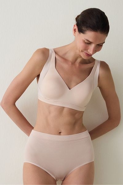 Penti Light Beige Contour Anti Aging Bra Without Underwire and Padding