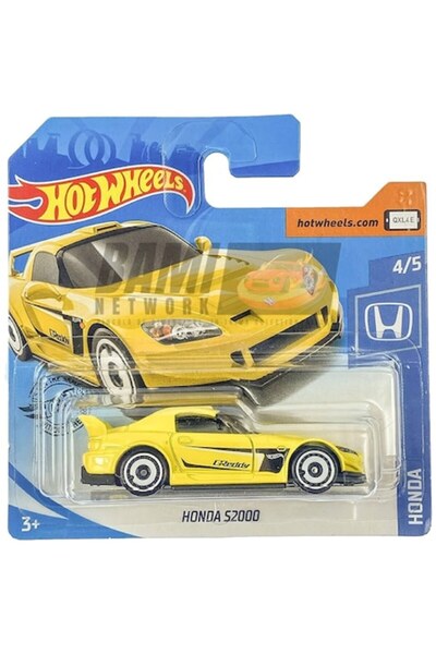HOT WHEELS Masinuta Metalica Hot Wheels Honda S2000, Colectia 2020, Galben, 1:64