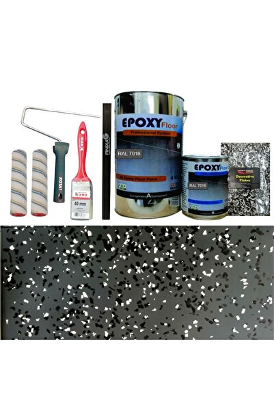 OEM Kit Complet Vopsea Epoxidica Antracit Granite