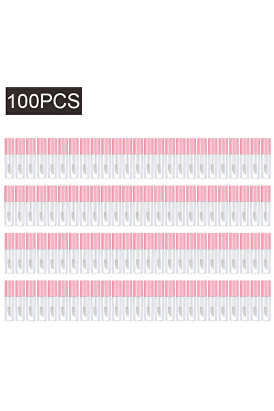 Choice1 بلاستيك 100 قطعة 50/100/200 قطعة 1.2 مللي أنبوب ملمع شفاه فارغ زجاجات بلاستيكية قابلة لإعادة التعبئة أحمر شفاه سائل C