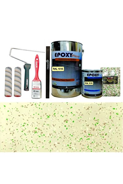 OEM Kit Complet Vopsea Epoxidica Crem Garden