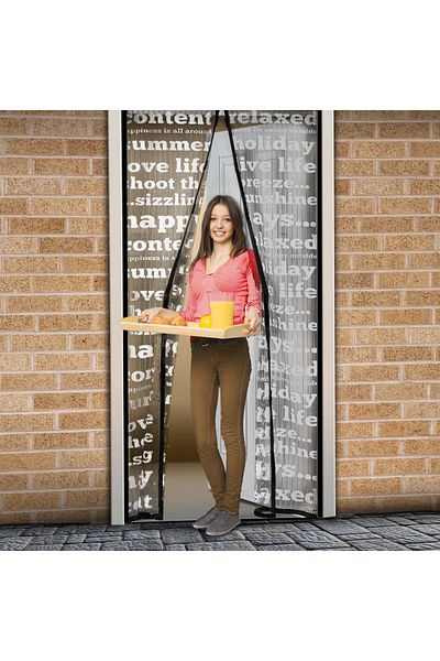 Mercaton Mosquito net for doors – magnetic closure, 100×210 cm