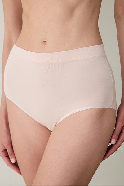Penti Light Beige Collagen Anti Aging Effective High Waist Slip Panties