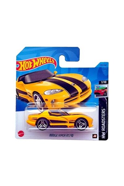 HOT WHEELS Masinuta Hot Wheels Dodge Viper RT/10, galben, 1:64