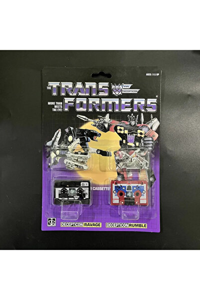 Choice1 Ravage and Rumble Transformetion G1 Reissue KO Soundwave Reflector Laserbeak and Frenzy Slamdance Ac