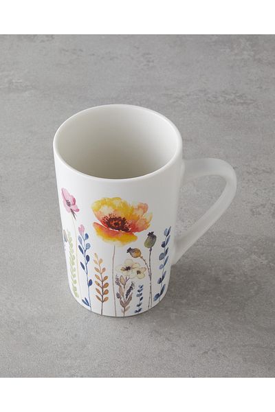 English Home Gardenia Mood New Bone China Mug 380 ml Colorful