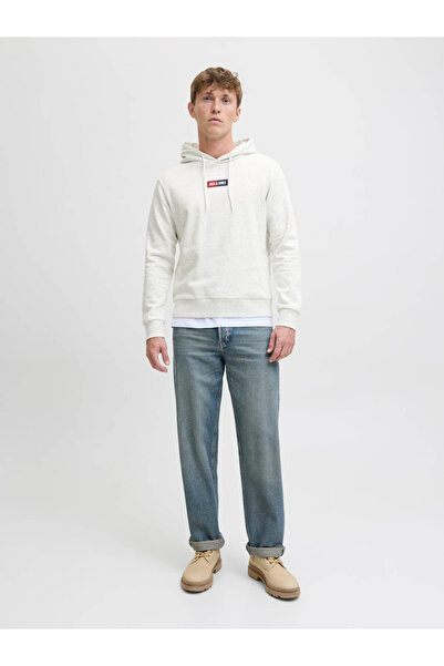 Jack & Jones Pánská mikina Jack Jones Pan Regular Fit s kapucí 12278618
