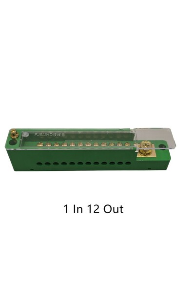 choice2 1 In 12 Out Monopole Splitter Connector Box 1 to 6/8/9/12 Flame Retardant Metering Box Wire Terminal