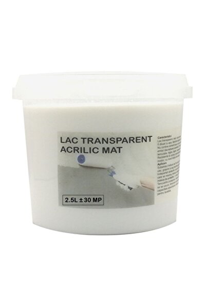 OEM Lac Acrilic Transparent Mat 2.5 Litri