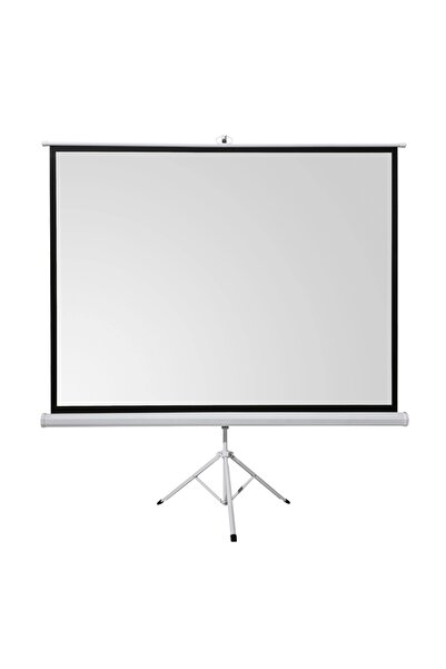 Everest Tpp-200, 200x200, Trıpod, Projeksiyon Perdesi, Arkası Siyah Fonlu, Taşınabilir Ayaklı Model