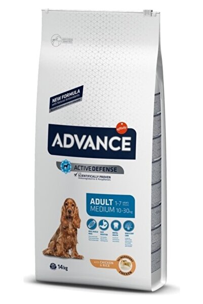 Advance Yetişkin Orta Irk Tavuklu Köpek Maması 14 Kg