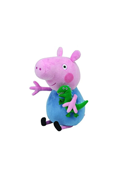 TY PLUS 28 CM BEANIE BABIES PEPPA PIG GEORGE