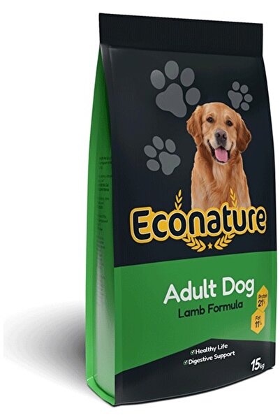 Econature Kuzu Etli Yetişkin Köpek Maması 15 kg