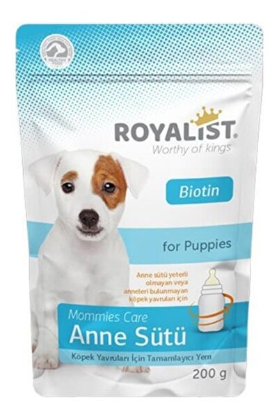 Royalist Biotinli Yavru Köpekler Için Anne Sütü Ek Besin Takviyesi 200 gr
