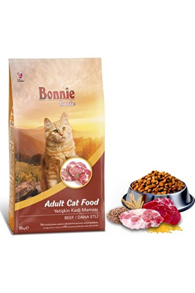 Bonnie Beef Dana Etli Yetişkin Kedi Maması 10 kg