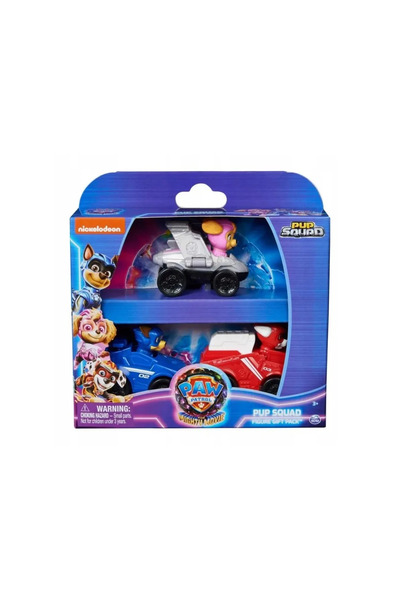 PATRULA CATELUSILOR SET PUP SQUAD CADOU 3 MASINUTE