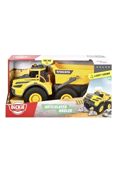 Dickie Αρθρωτό φορτηγό Volvo με φώτα και ήχους 23cm