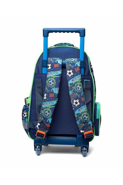 R&B Blue BOYS TROLLEY BAG