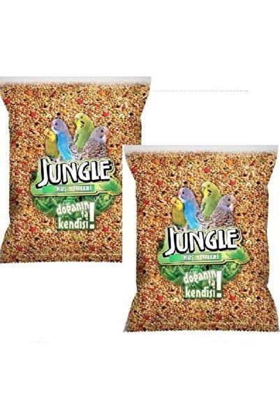 Jungle Poşet Muhabbet Kuşu Yemi 1 Kg-2'li