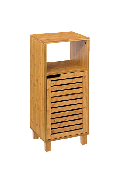 5FiveSmart Dulap inferior 5Five Sicle cu rafturi, bambus și MDF, 33x28x80 cm,