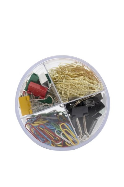 Generic Clip Set – Assorted Plated and Paint Coated Clips for Versatile Use