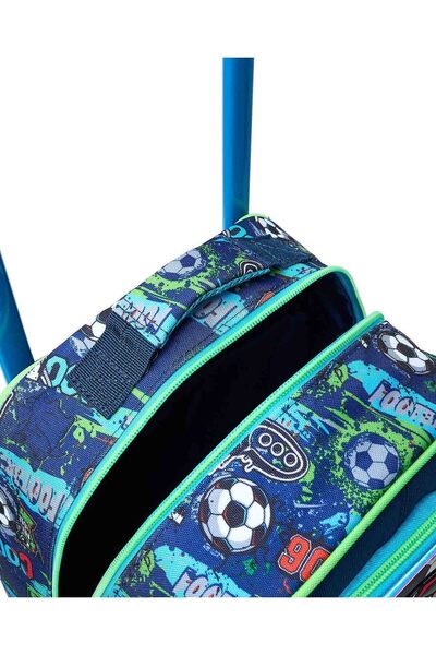 R&B Blue BOYS TROLLEY BAG