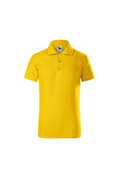 Malfini Children's Polo T-shirt Pique Polo, yellow, size 10 years/146 cm