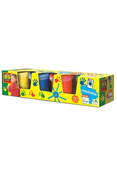 SES Creative Set acuarele pentru degete 4 x 145 ml