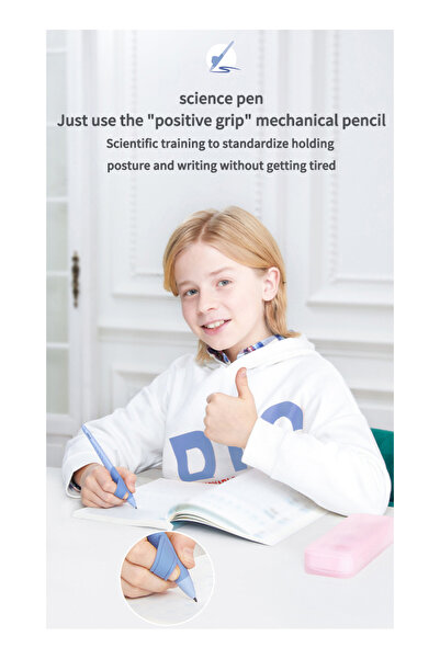 KidLe Children's Holding Pen Correction Pen 0.7mm Activity Pencil Correction Automatic Pencil Students