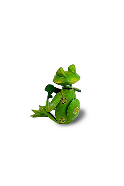 OEM Garden decoration Frog with guitar 22x19x20 cm