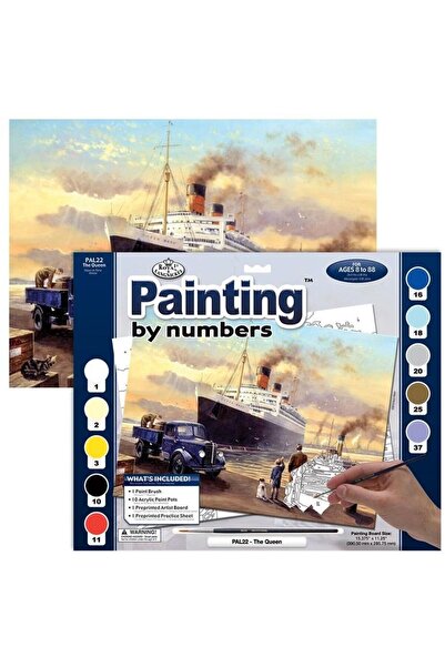 Royal Pictura pe numere avansati mare - Vapor