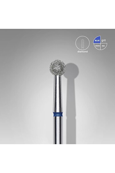 STALEKS Elmas Küre Freze, Mavi, Çap 4 mm