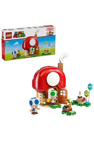 LEGO Super Mario Toad House Party 72041 - Creative Toy Building for Children 7 Years and over