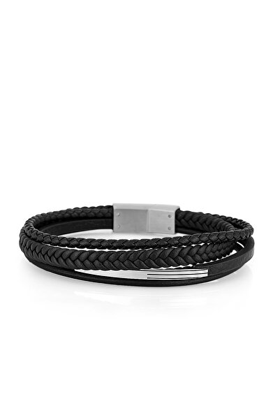 Daniel Klein Erkek Gerçek Deri Bileklik DKJ.6.10018-1