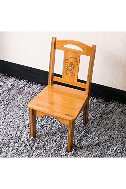 Türkiye Step Stool for Kids Toddlers Adults - Portable Small Bamboo Foot Stool - Kitchen Bathroom Bedroom (B