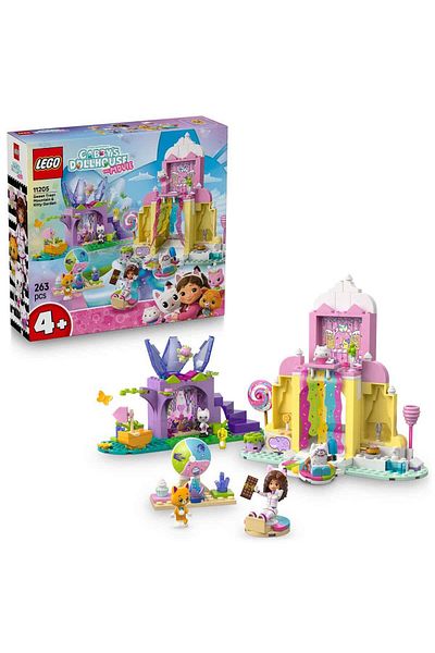 LEGO Sweet Confectionery Mountain and Cat Garden 11205 - with a Child of 4 Years and over