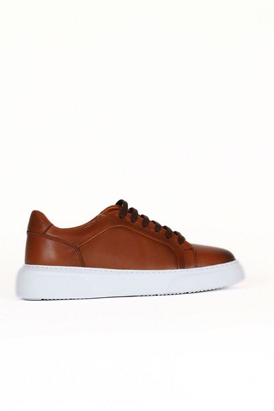 Bueno Shoes Tan Antique Leather Men's Sports Shoes 32Ma104