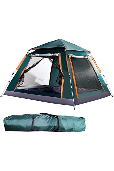 ACTION ONE Pacific automatic square top tent, 200x200x130 cm, green