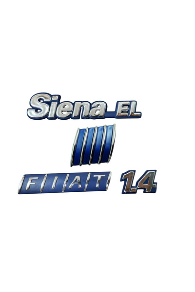 ESAGARAJ Fiat Siena El 1.4 Bagaj Yazı Set Ön Panjur Arması 98820446