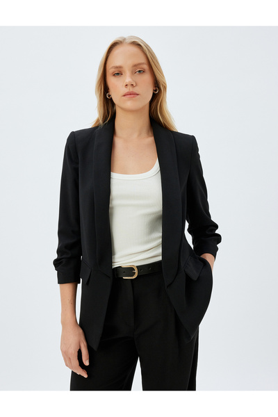 Koton Μαύρο Γυναικείο Μπουφάν 5WAK50185UW