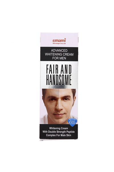 Emami Fair & Handsome Advanced Whitening Cream For Men 100 ml Oil Control and Sun Protection