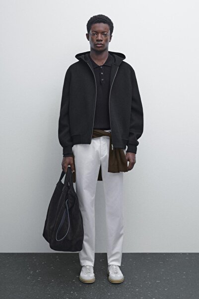 Massimo Dutti Pamuklu slim fit pantolon