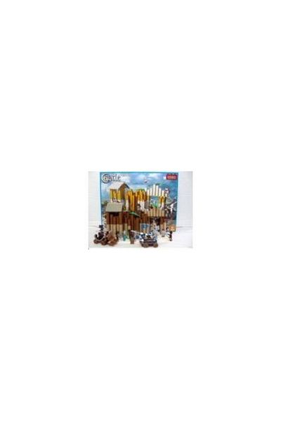 cogo CASTLE building block set 715 pieces