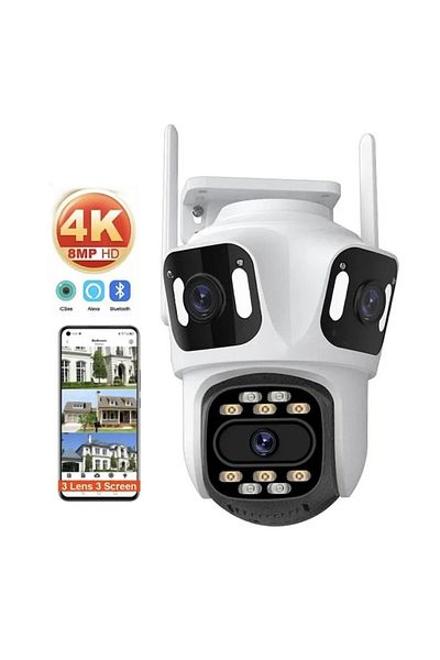 OEM Camera Surveillance IP CCTV iCSee 8MP UltraHD 4K