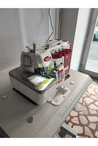 AMES AS-747D-ED Mekanik 4 İplik Mini Masalı Overlok